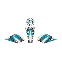 Cf Moto 250 Sr 2020 - 2024 Tank Pad Set 003 Standart
