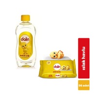 Dalin Bebek Yağı 300 ML & Islak Mendil Set