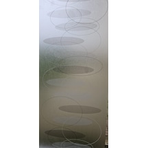 Technosmart 45x150 Cm Statik Cam Filmi Dekoratif Desenli Buzlu Cam Kaplama Mutfak Ofis Banyo Pencere