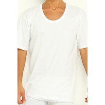 Pemilo Yıldız 335 Erkek Modal Tshırt Beyaz