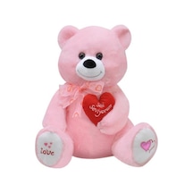 1045p Sl Tıkıl Ayı 65cm Pembe Çok Renkli
