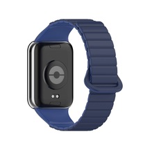 Xiaomi Mi Band 8 Pro Silikon Kordon Zore Krd-105 Strap Kayış-lacivert