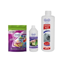 Ersağ Renkli Çamaşır Yıkama Tozu 1 KG + Çamaşır Aktif 1 L + Çamaşır Kokusu 500 ML