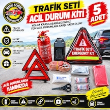 5'li Çantalı Lüx Trafik Seti Tüvtürk Uyumlu