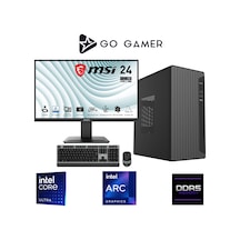 Go Gamer E180D ULTRA 5 225 16 GB 1 TB SSD 24" Free Dos Oem Paket Masaüstü Oyuncu Bilgisayarı