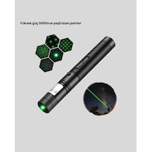 5000mw Yeşil Lazer Pointer Profesyonel Uzun Menzilli - Çok Renkli
