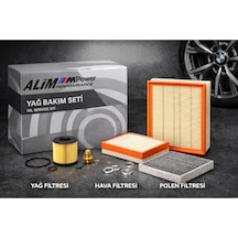 Bmw 3 E90 N45 2.8 L Motor Mann Tipi Filtre Seti - Yağ/hava/polen Filtresi 3lü Seti