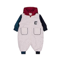Civil Baby Harf Baskılı 6-18 Ay Astronot - Bej Taş Rengi
