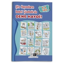 Şifre Hayvanların Bedeni Çözebilirsin Dene Haydi 5-6 Yaş
