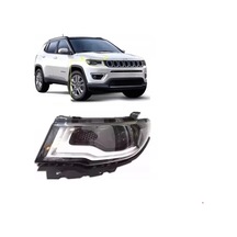 Jeep - Ön Far Sol Halojen Mercekli Compass 2017-