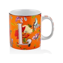 The Floragram Kupa L Beyaz - Çok Renkli