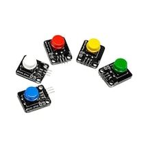 5 Renk Buton Modülü İle Arduino Projeleri
