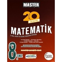 Okyanus Master 8. Sınıf Lgs Matematik Deneme 2022