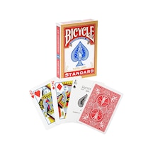 Rider Back International Standard Endeks, Poker Boyu, 1 Deste, Kırmızı Veya Mavi