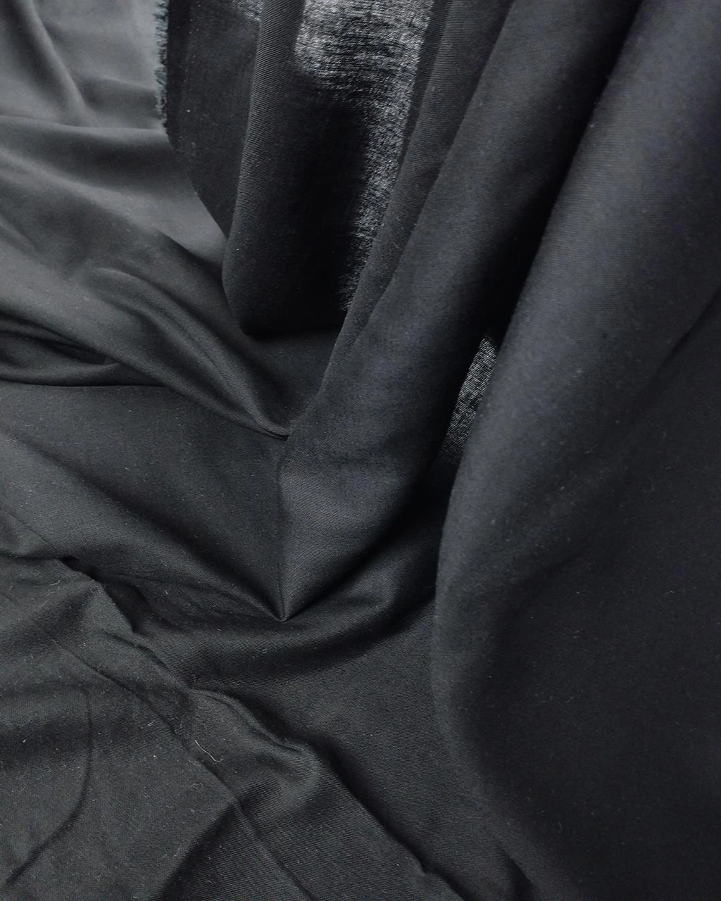 Pamuk Viskon Siyah Renkte En 150 Cm X Boy 190 Cm -3632