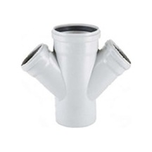 110 75 Pvc Çift Çatal