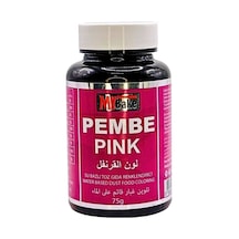 Su Bazlı Toz Gıda Boyası Pembe 75 Gr