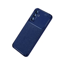 Samsung Galaxy  Uyumlu  S26 Plus Auto Focus Karbon Kapak - Lacivert