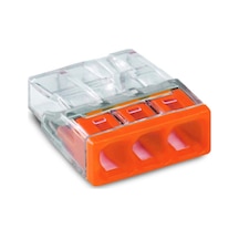Wago 3lü Geçmeli Buat Klemensi -100'lü Paket 2,5mm