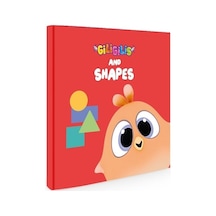 Giligilis and Shapes - İngilizce Eğitici Mini Karton Kitap Serisi- Artenino Yayıncılık