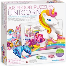 Ar Floor Puzzles Unicorn Aplikasyon Destekli Arttırılmış Gerçekl