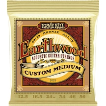 Ernie Ball P02005 Earthwood Custom Med 8020 Bronze Takım Tel Akus