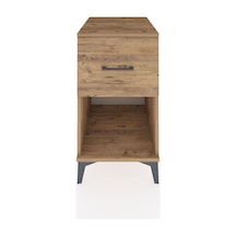 Kronos Komodin Tek Çekmeceli 44x59x80 Çam-çam Çam