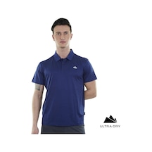 Alpinist Horizons Ultra Dry Erkek Polo T-shirt Lacivert 001