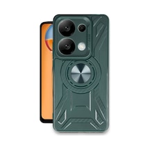 Note 13 4g Kılıf Lincoln Silikon - Koyu Yeşil