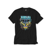 Nirvana Poster Siyah Tişört Siyah