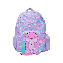 Smiggle Out&about Junior Kapüşonlu Sırt Çantası 456810 Çok  Renkli