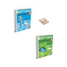 Lgs 8. Sınıf Defterim Matematik Ve Fen Bilimleri + Telefon Standı