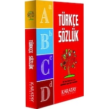 Karatay 4E Türkçe Büyük Sözlük Karton Kapak