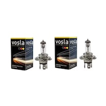 Vosla 2 Adet 12v H4 60/55w P43t Halojen Standart Renk Ampul