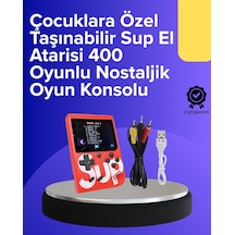 Çocuklar İçin 400 Retro Oyunlu Konsol Diğer