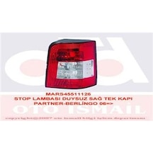 Mars 511126 Stop Lambası Duysuz Sağ Tek Kapı Partner-berlıngo 06 6351.cy