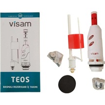 Basmalı Rezervuar İç Takımı Visam Teos Beyaz