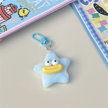 Neevoyu Pembe Yumuşak Plüsh Anahtar Zinciri - 7 Cm Sevimli Tasarım Anahtar Takımı