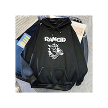 Tarzsokak Siyah Unisex Rancid Rock Band Hip Hop Moda Gidelim Erkekkıyafetleri Sıcak Har