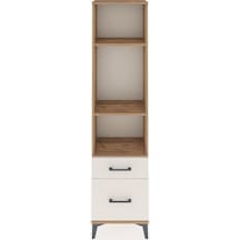 Arges Dolap 3 Raflı 2 Çekmeceli 44x30x182 Çam-aytaşı Atlas Çam