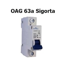 Oag 63 Amper Monofaze Otomat Sigorta