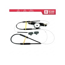 Ford Mondeo MK3 2000-2007 İçin Ön Sol Kapı Cam Kriko Tamir  Seti