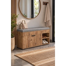 Sulorahome Minderli Ayakkabılık Ve Bench Dolap - Atlantik Çam