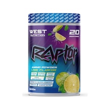 West Nutrition Hediye - Raptor Amino Asit Toz 500 gr 20 Servis