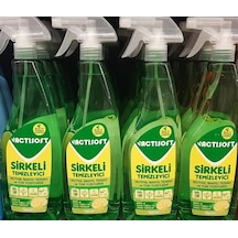 Sirkeli Temizleyici Sprey Actisoft 750 Ml 4 Lü 4'lü Set