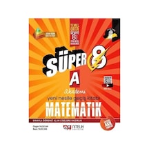 Nitelik 8.sınıf Lgs Süper A - Matematik Soru Bankası- Ntlk