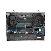 Asus Rog Strix G16 G614jv-n3159 Uyumlu Notebook Orta Küçük Fan 3.fan
