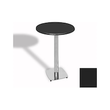 Bistro Masa Tokyo Kromnikel - Werzalit, Wermodin Ve Allzalit Tabla 70 Cm Çap - Siyah Çok Renkli