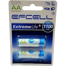 Efcell Aa 1.2v 1100ma Nimh Şarjlı Kalem Pil