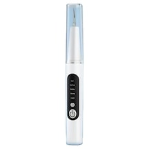 Amf12 Ultrasonik Diş Taşı Ve Plak Temizleme Cihazı 5 Modlu, Led Ekranlı, 500 Mah Type-c Şarjlı Akıllı Diş Temizleyici